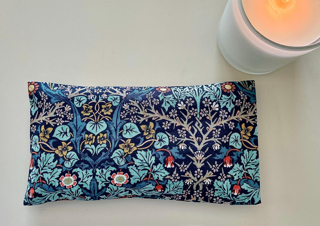 Lavender/Rice Hot/Cold Packs- Hand Sewn with William Morris Fabrics