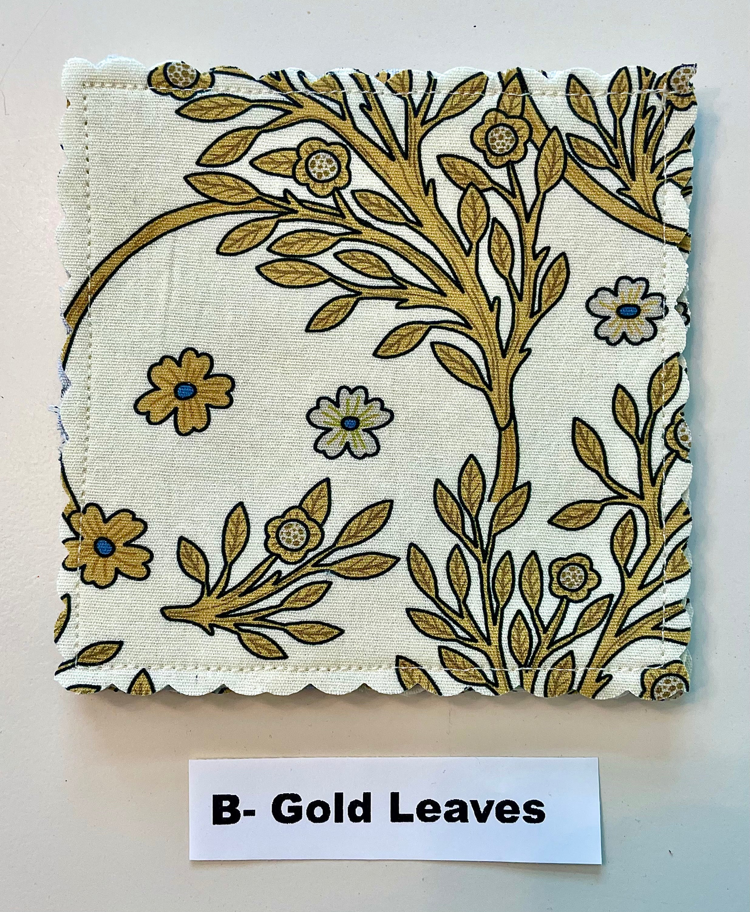 Beverage Coasters- Handsewn