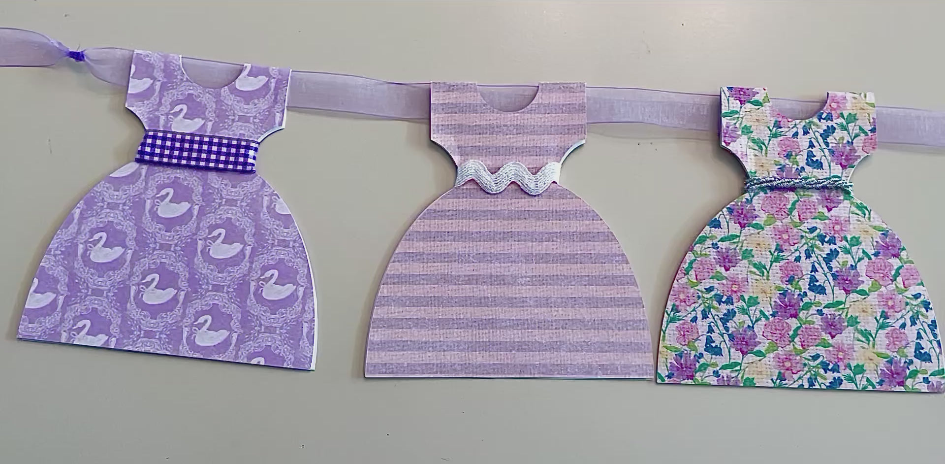 Paper Banner for Nursery or Child's Room